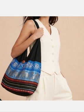 Beautiful Bohemian Elephant 🐘 Shoulder Bag